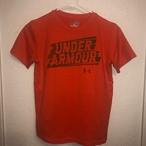boys under armour tee